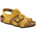 Geltonos spalvos moteriškos basutės Birkenstock 1015766