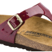 Blizgančios raudonos spalvos moteriškos šlepetės Birkenstock 1013629 