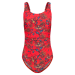 Raudonos spalvos pooperacinis maudymosi kostiumėlis Red Blossom 59616