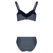 Tamsiai mėlynos spalvos pooperacinis maudymosi kostiumėlis Toulon 59612