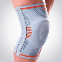 Elastic knee support with lateral stabilisers 1