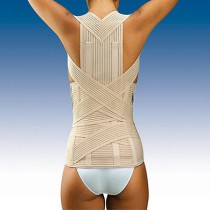 Textile spine support with double tension LT-330