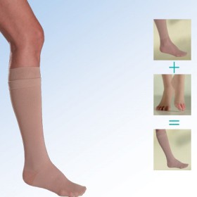 Ulcer healing compression calf-stocking ULCER-X by SIGVARIS